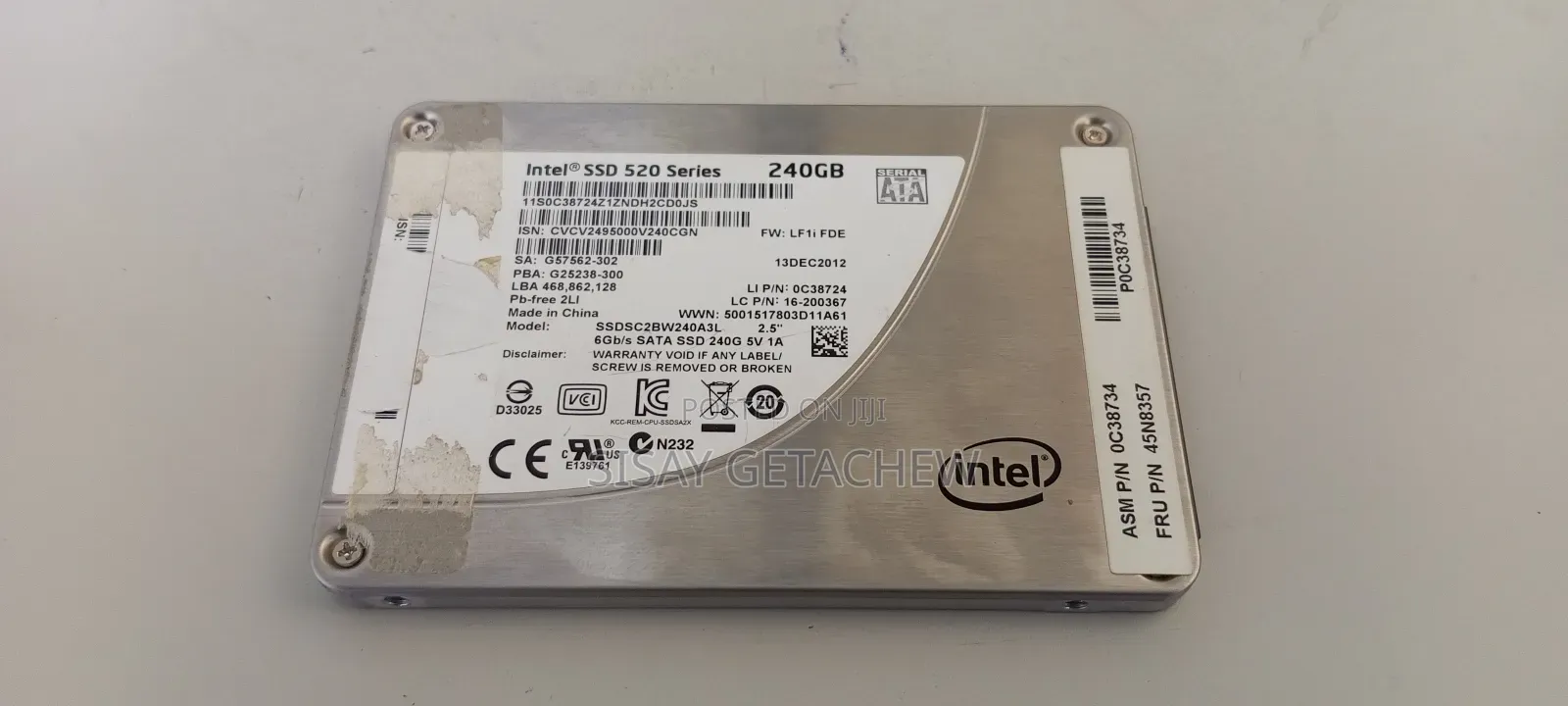 Intel Sata SSD