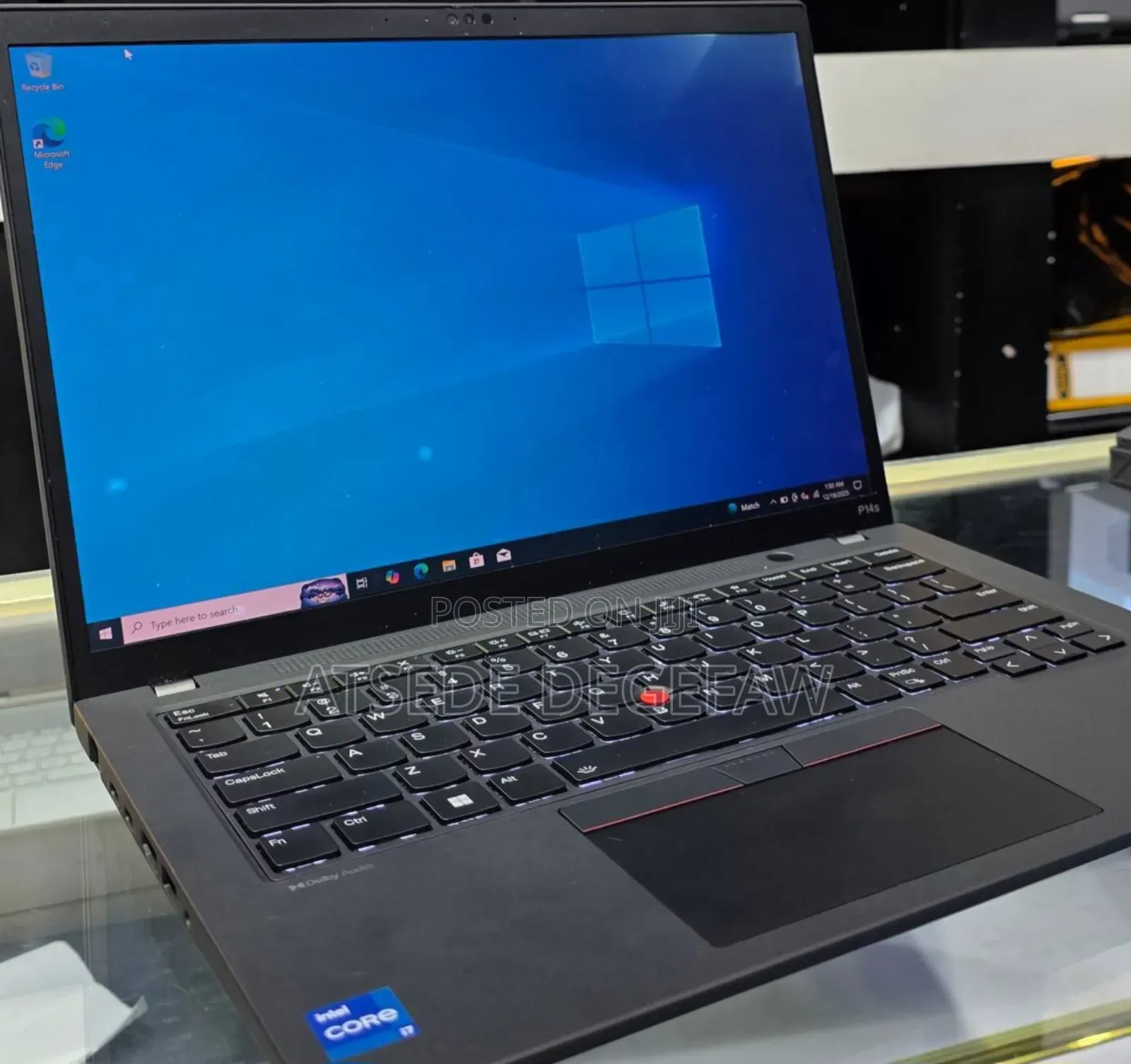 New Laptop Lenovo Thinkpad P14s 32GB Intel Core I7 SSD 512GB