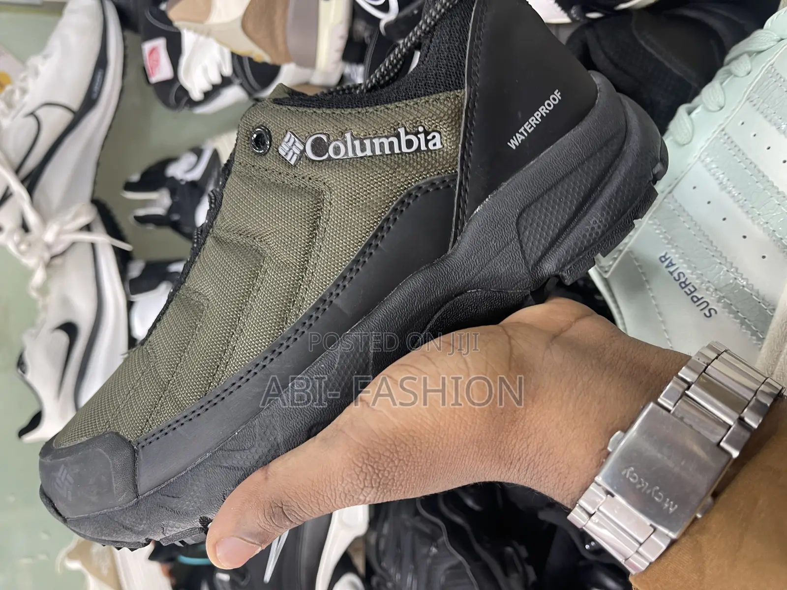 Columbia Green Water Proof That