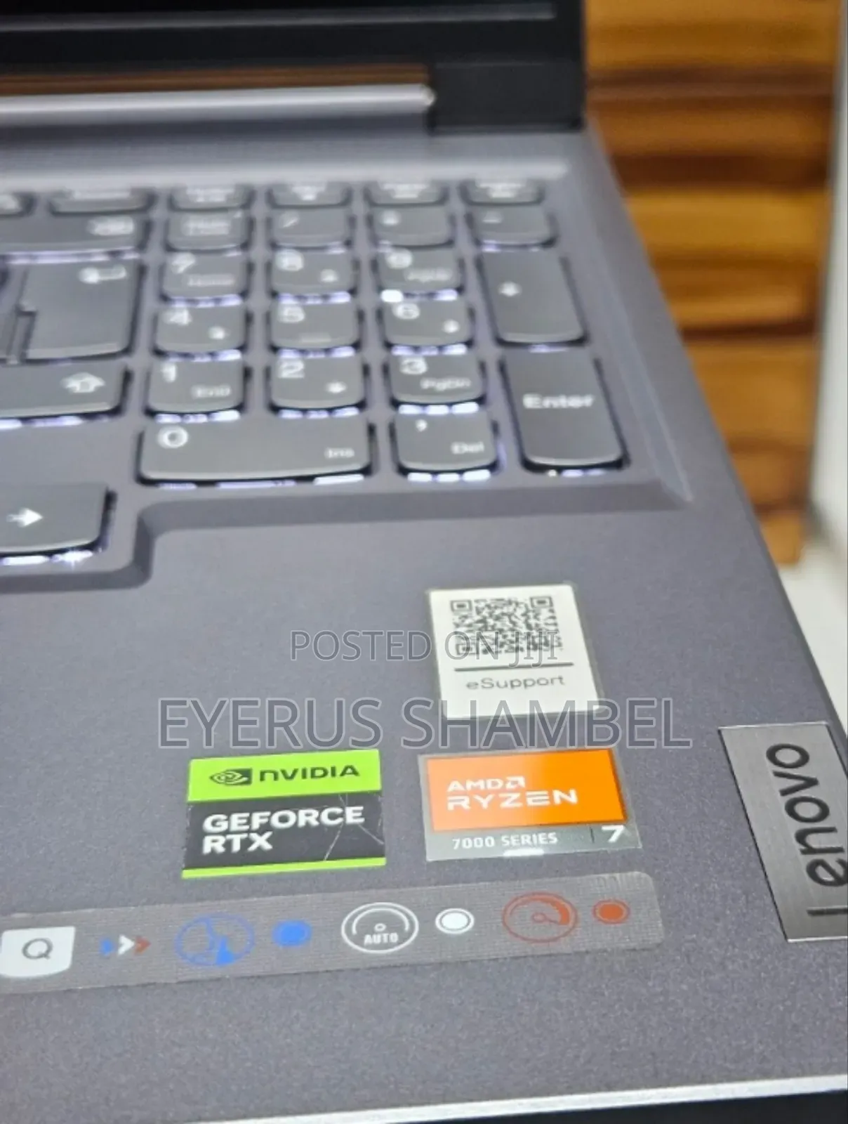 New Laptop Lenovo Legion 5 16GB AMD Ryzen 7 SSD 512GB