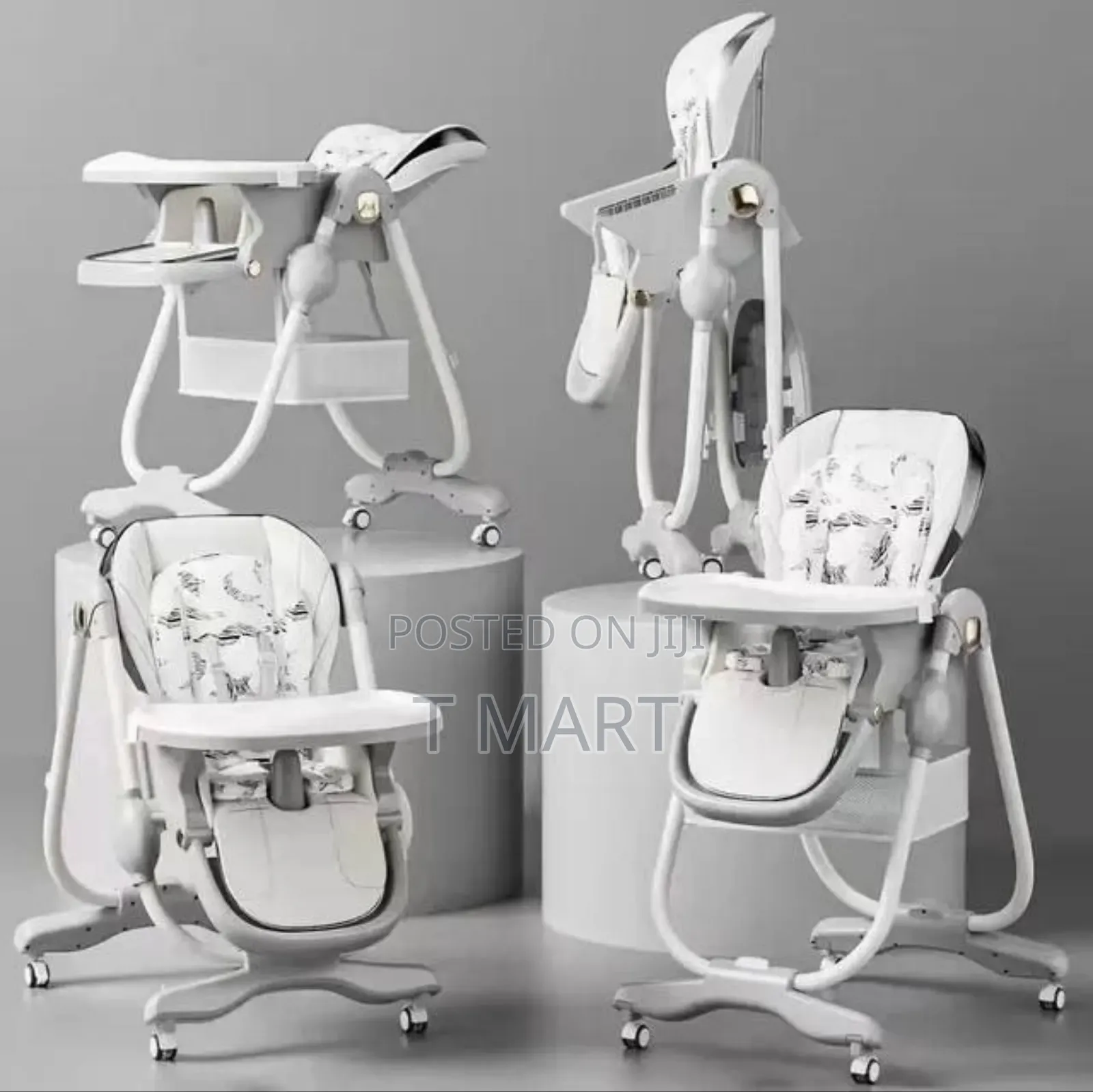 5 in 1 Multifunction Baby Feeding Chair Foldable High Chair
