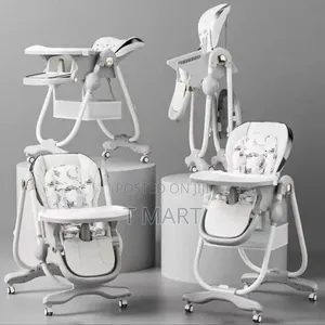 5 in 1 Multifunction Baby Feeding Chair Foldable High Chair