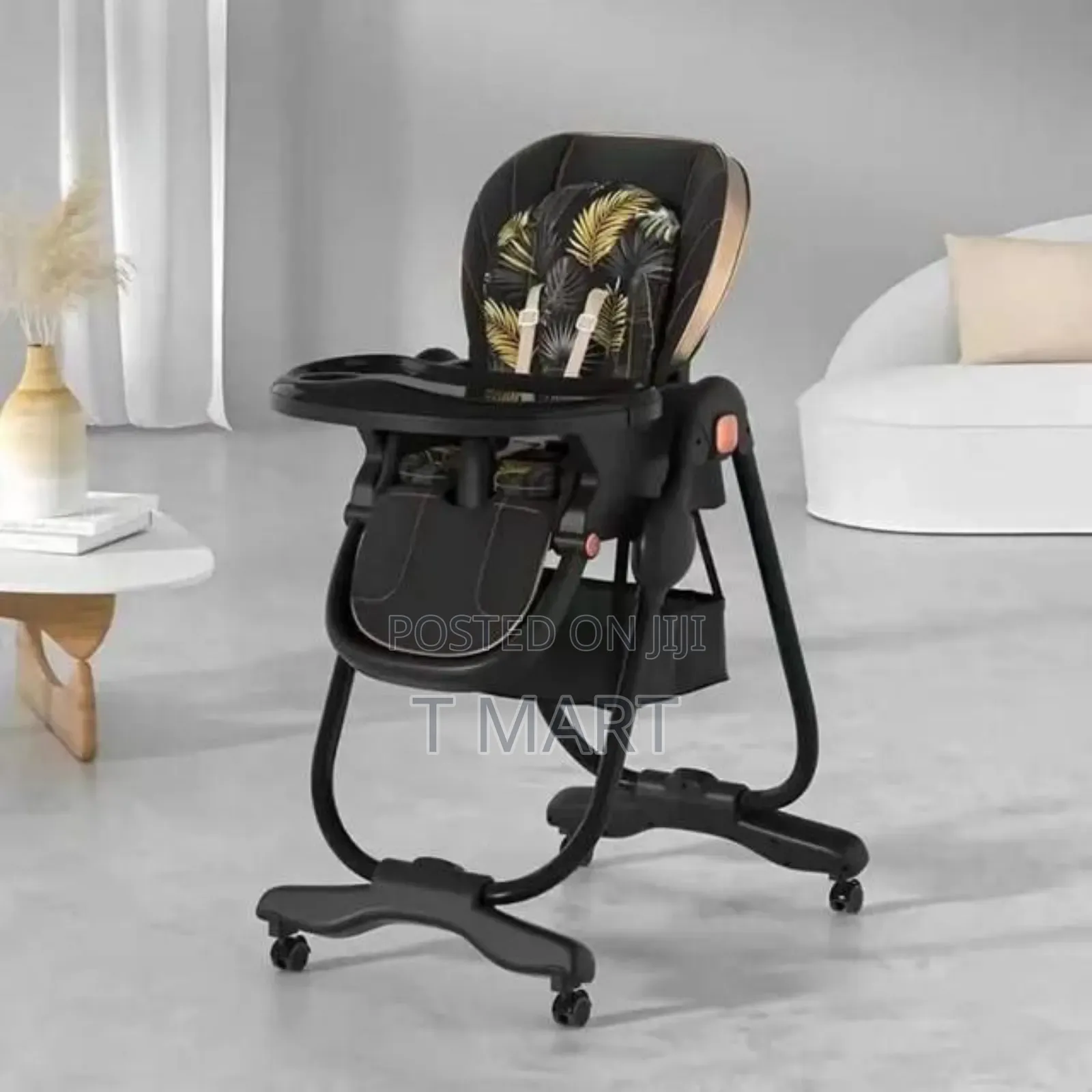 5 in 1 Multifunction Baby Feeding Chair Foldable High Chair