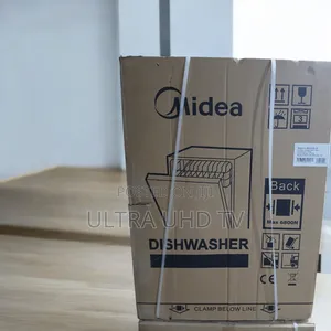 Midea Wqp12-5203-S Freestanding Dishwasher.