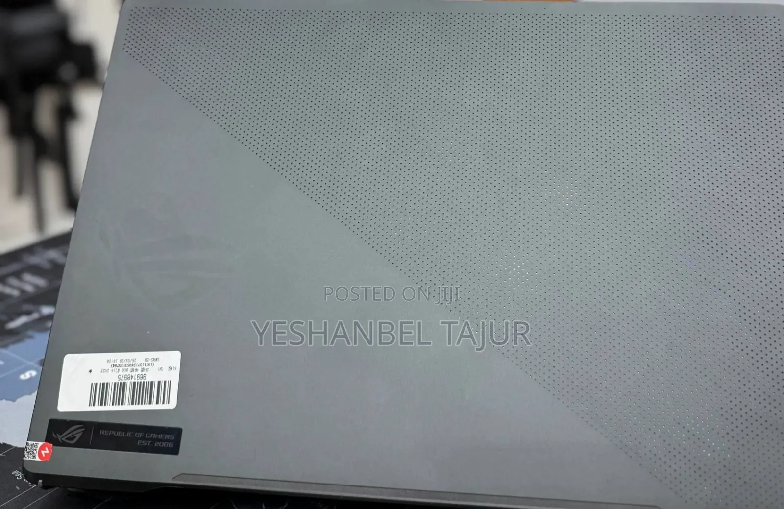 New Laptop Asus ROG Zephyrus G15 16GB Intel Core I9 SSD 1T