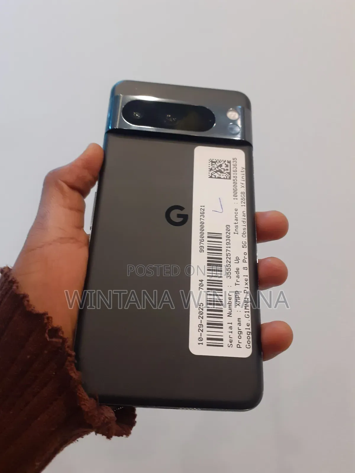 New Google Pixel 8 Pro 128 GB Black