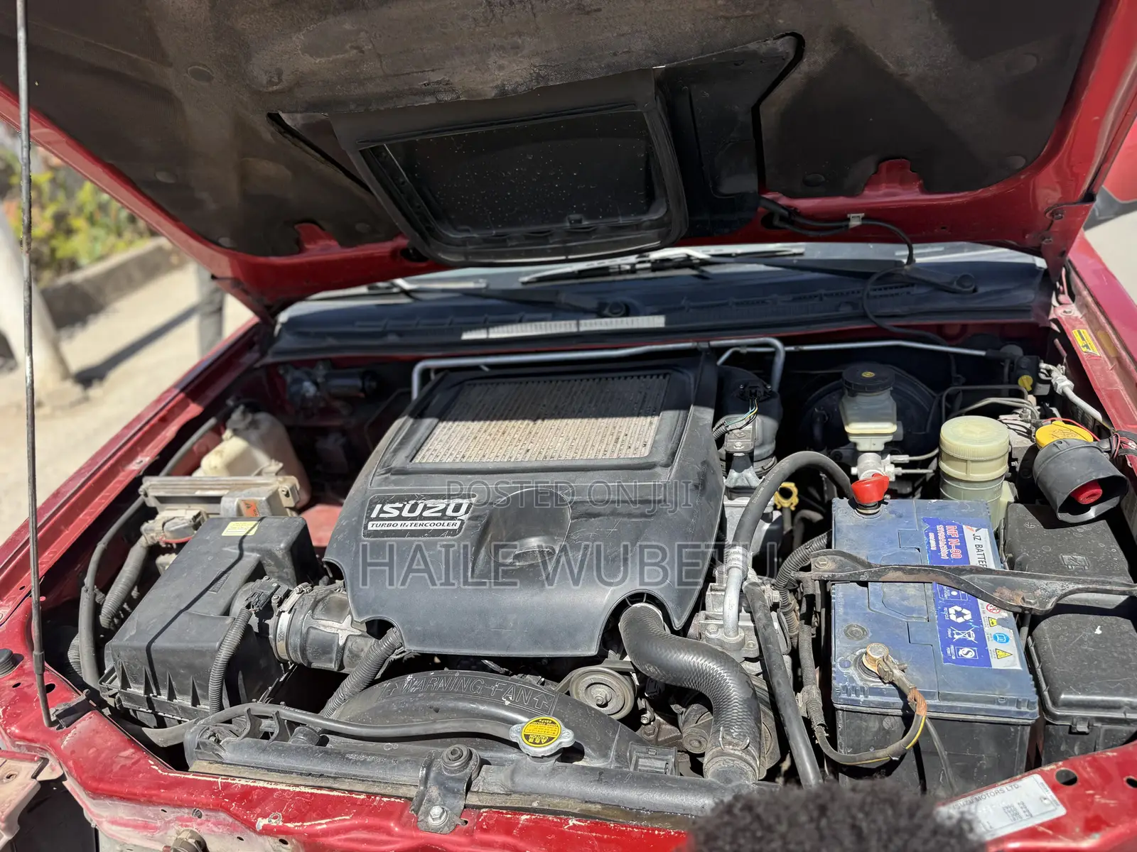 Isuzu D-MAX 2007 Red