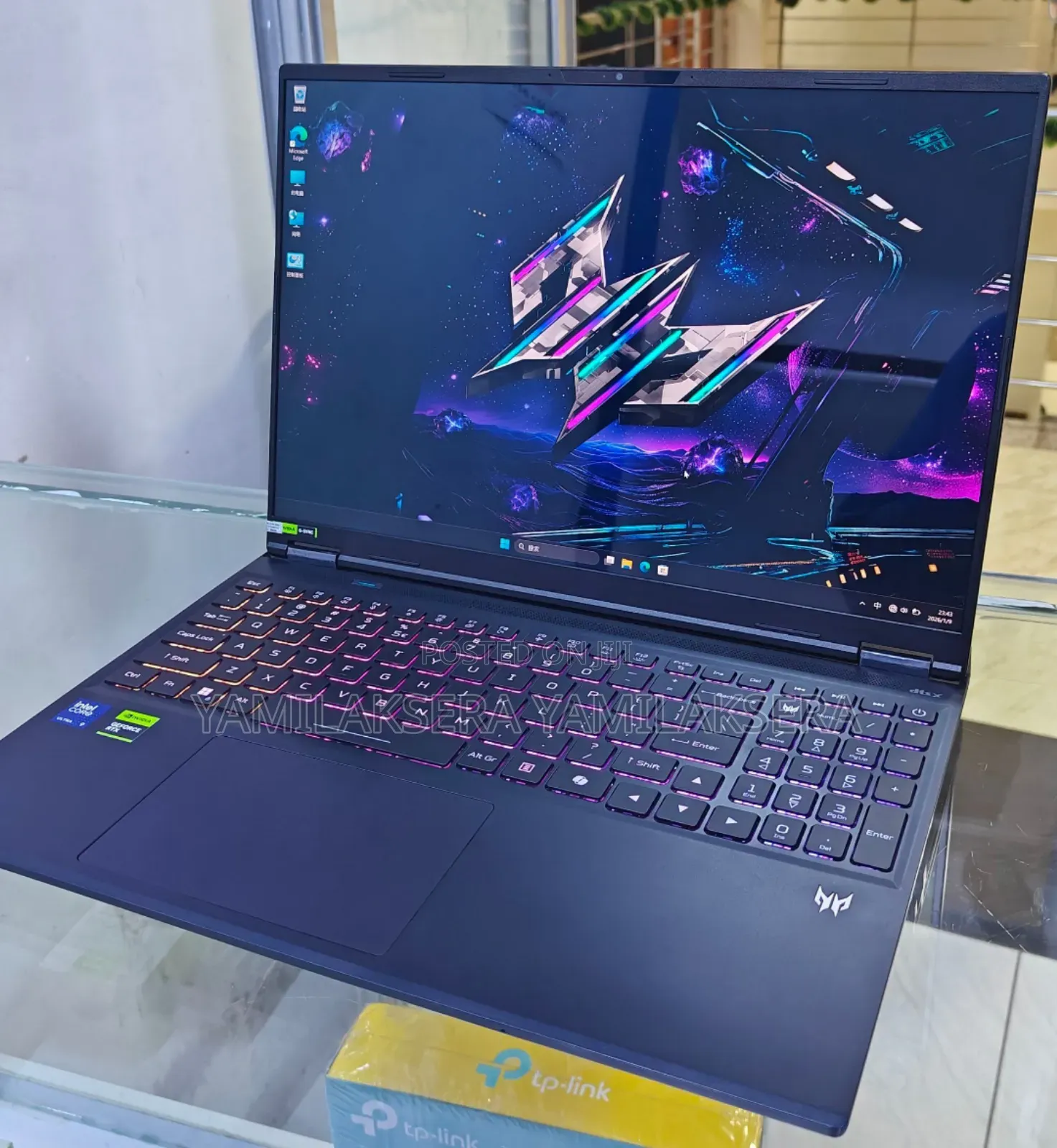 New Laptop Acer Predator Helios Neo 16 16GB Intel Core Ultra 9 SSD 1T