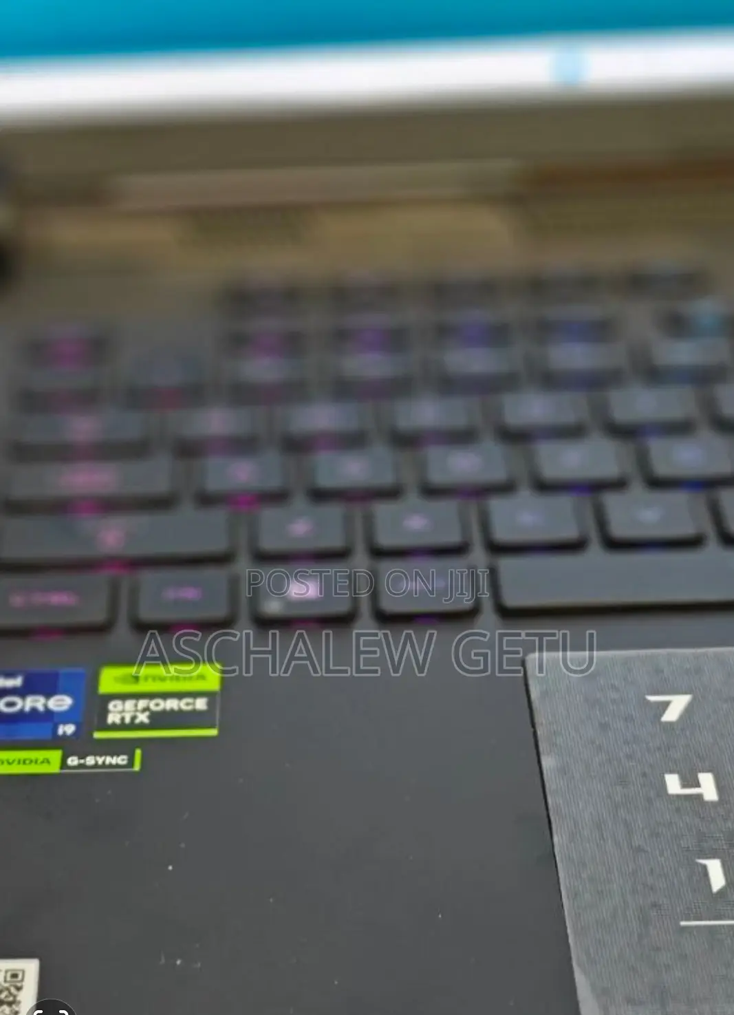 New Laptop Asus ROG Strix G15 16GB Intel Core I9 SSD 1T