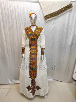 Yellow Fetl Habesha Clothes
