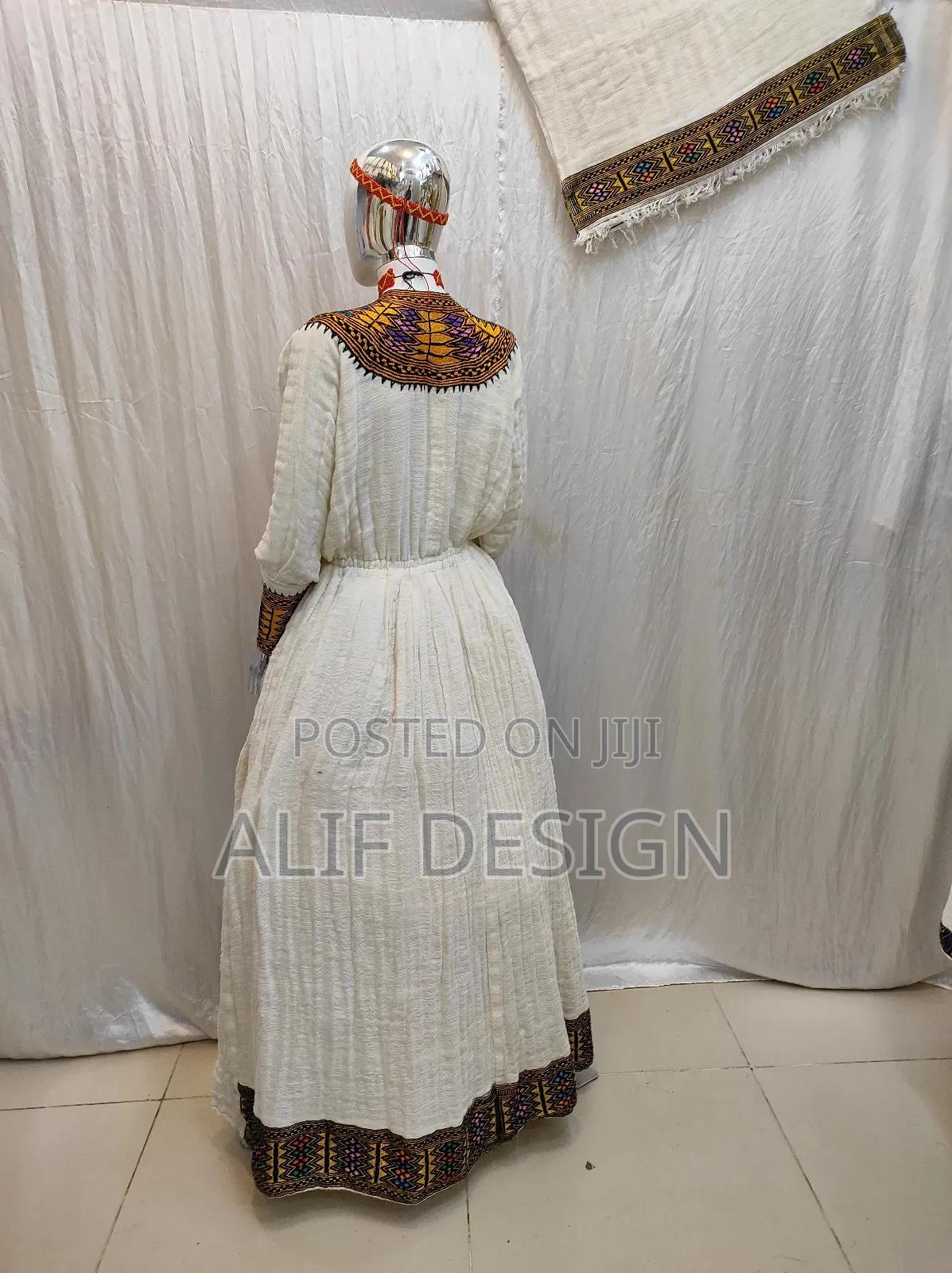 Yellow Fetl Habesha Clothes