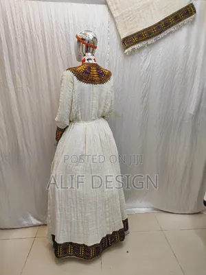 Yellow Fetl Habesha Clothes