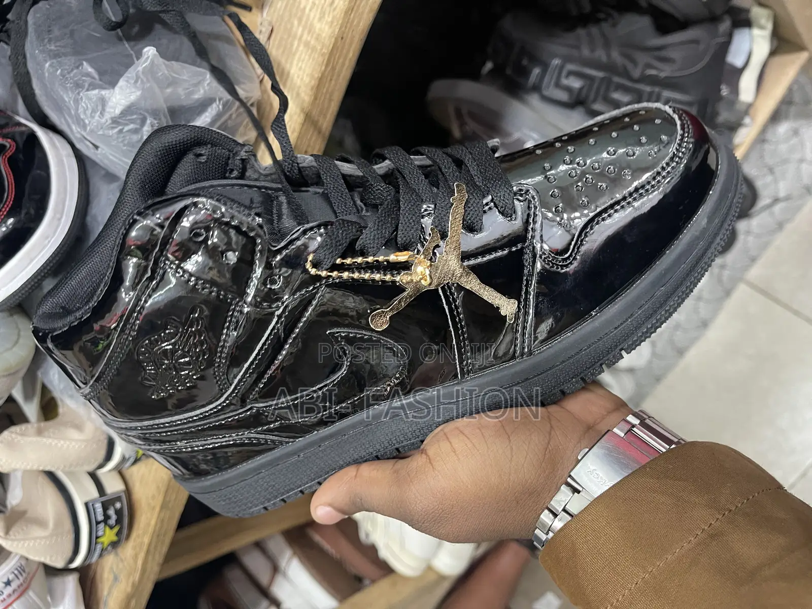 Nike Air Jordan Black Shine