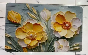 Exotic Look Super Absorbant Bathroom Rugs