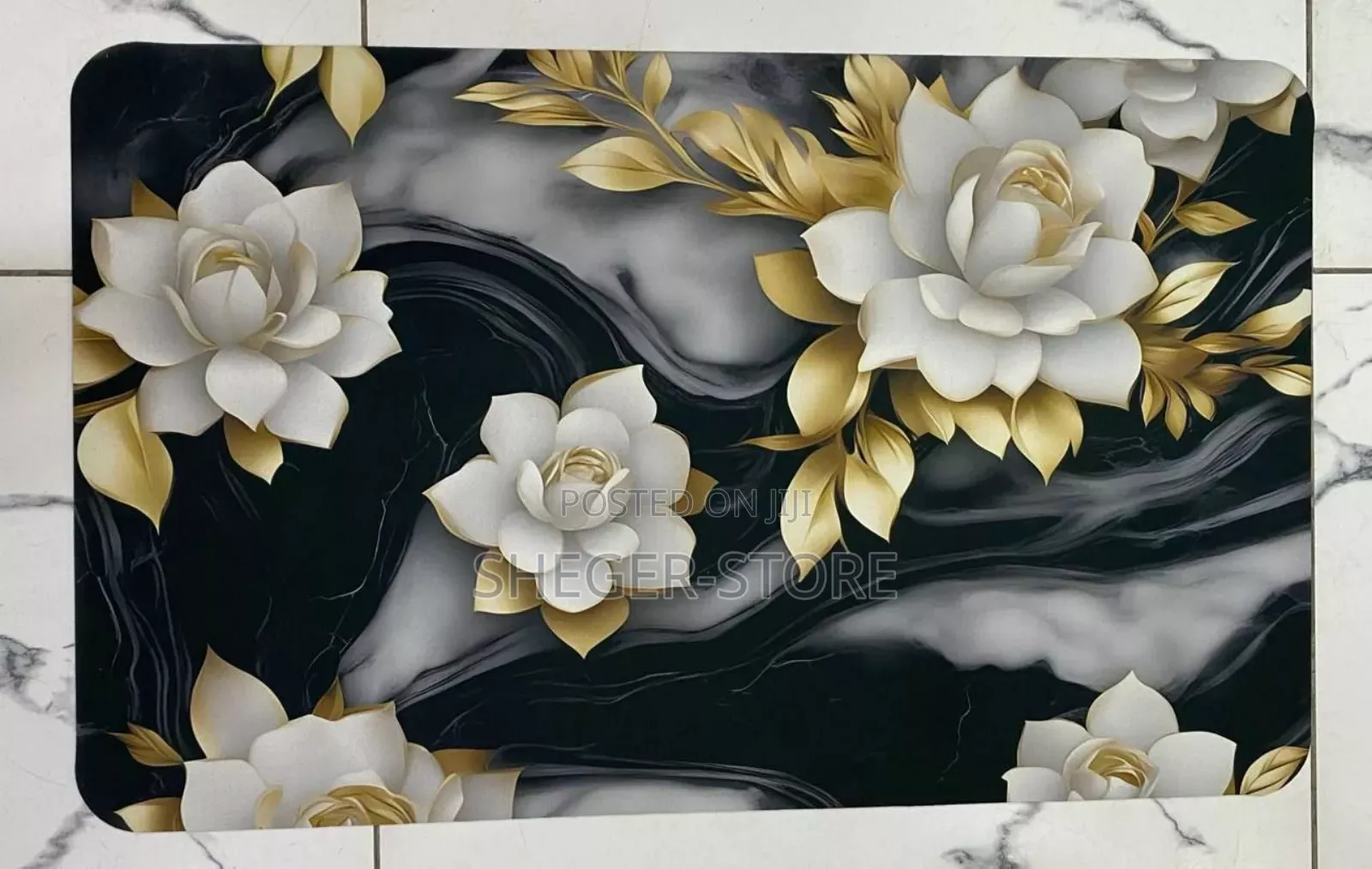 Exotic Look Super Absorbant Bathroom Rugs