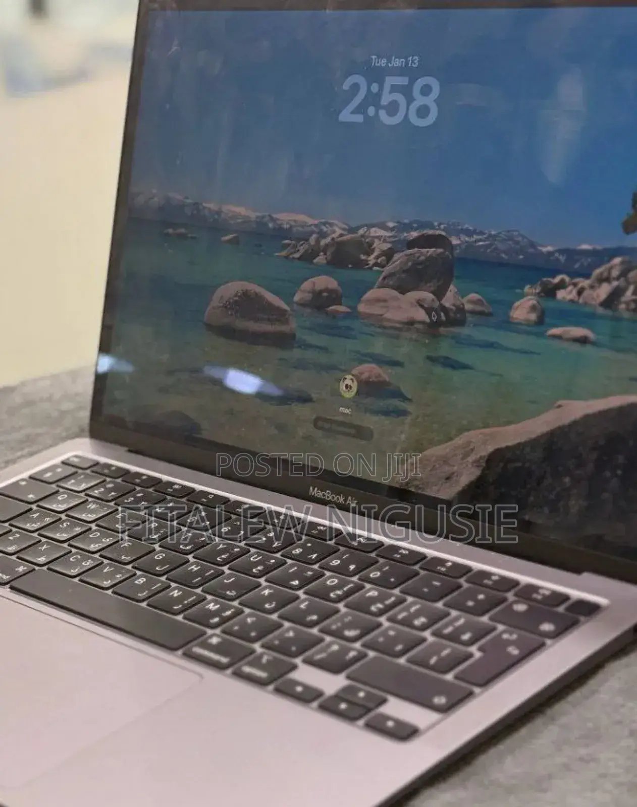 New Laptop Apple MacBook Air 2020 M1 8GB Apple M1 SSD 256GB