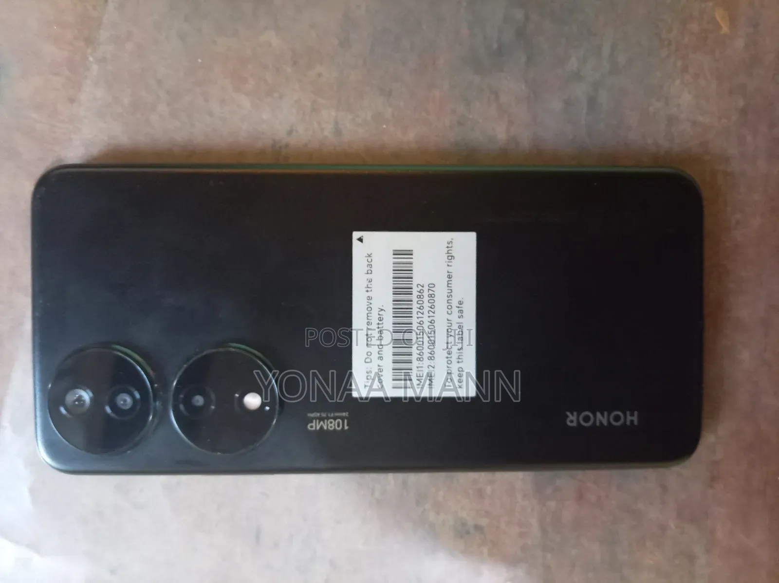 New Honor X7b 5G 256 GB Black