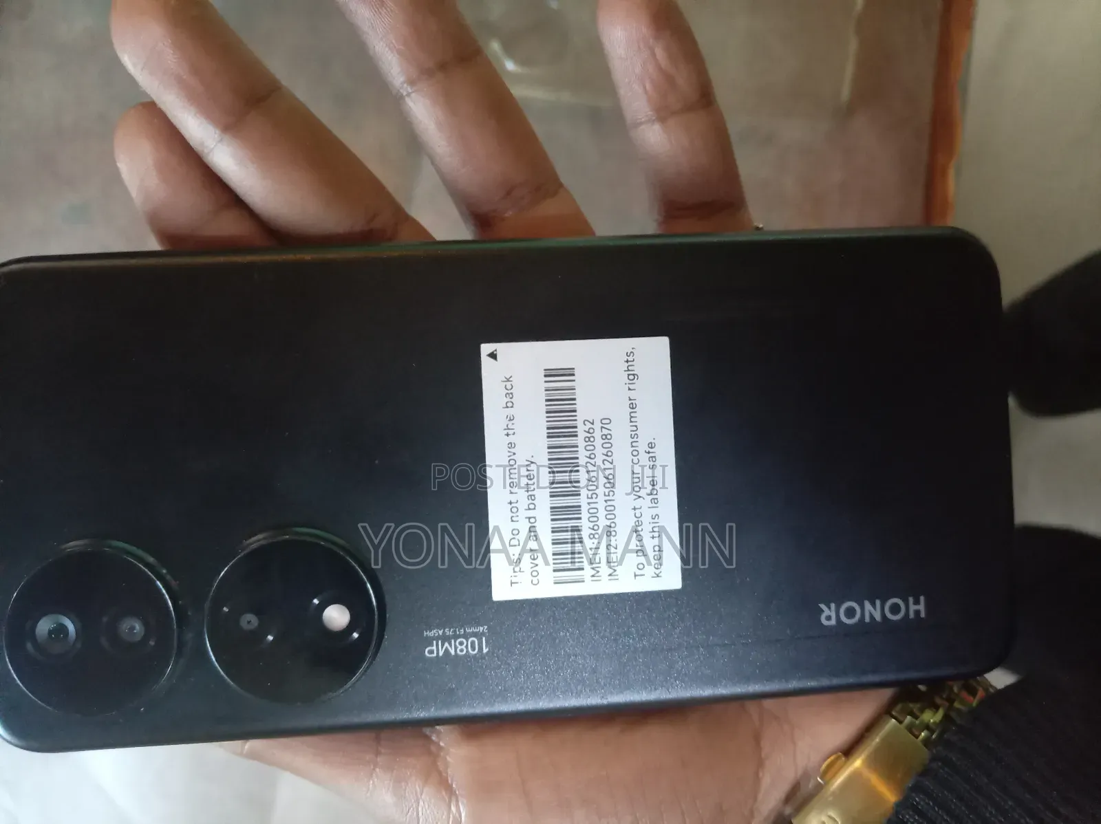 New Honor X7b 5G 256 GB Black