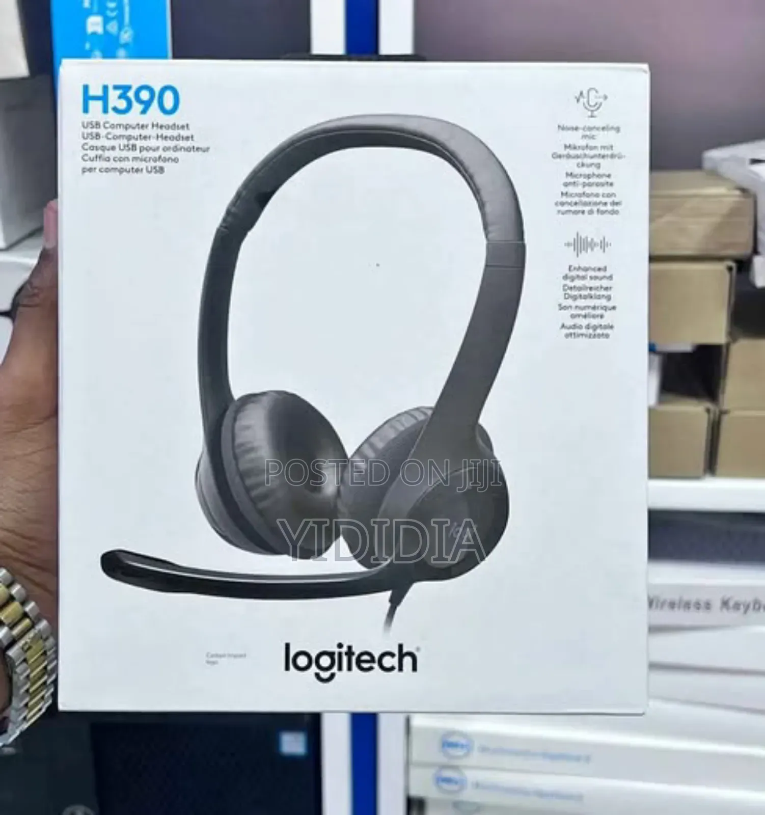 Logitech H390 Usb Headset – Clear Talk, Smart Choice! ‎