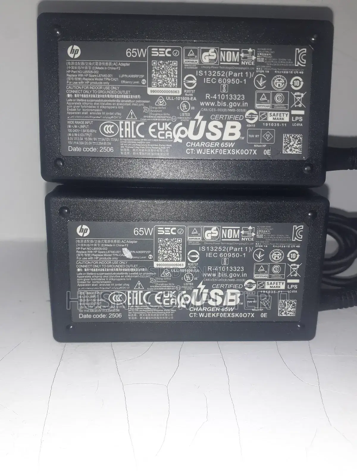 Hp 65w Type C Charger
