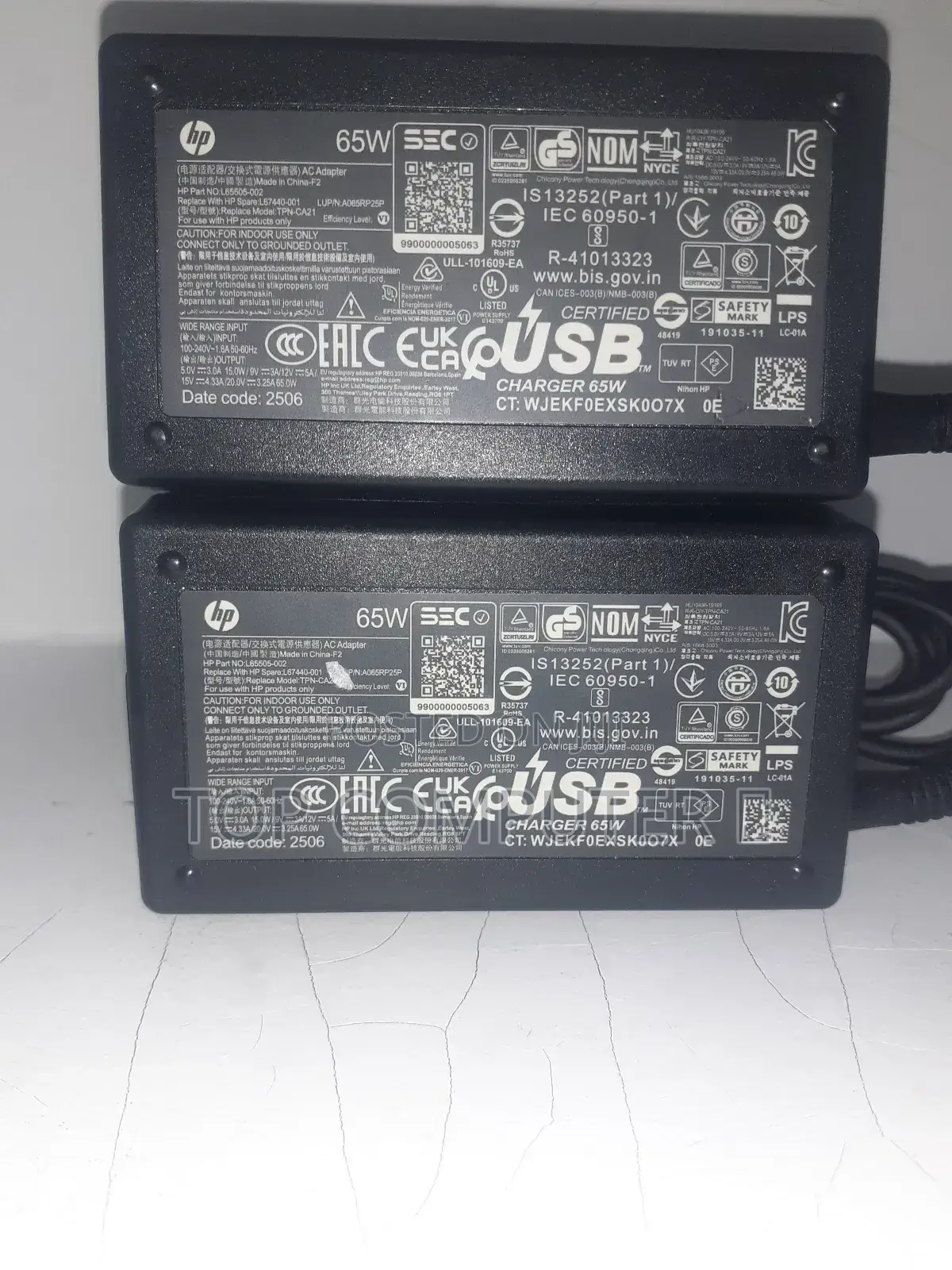 Hp 65w Type C Charger