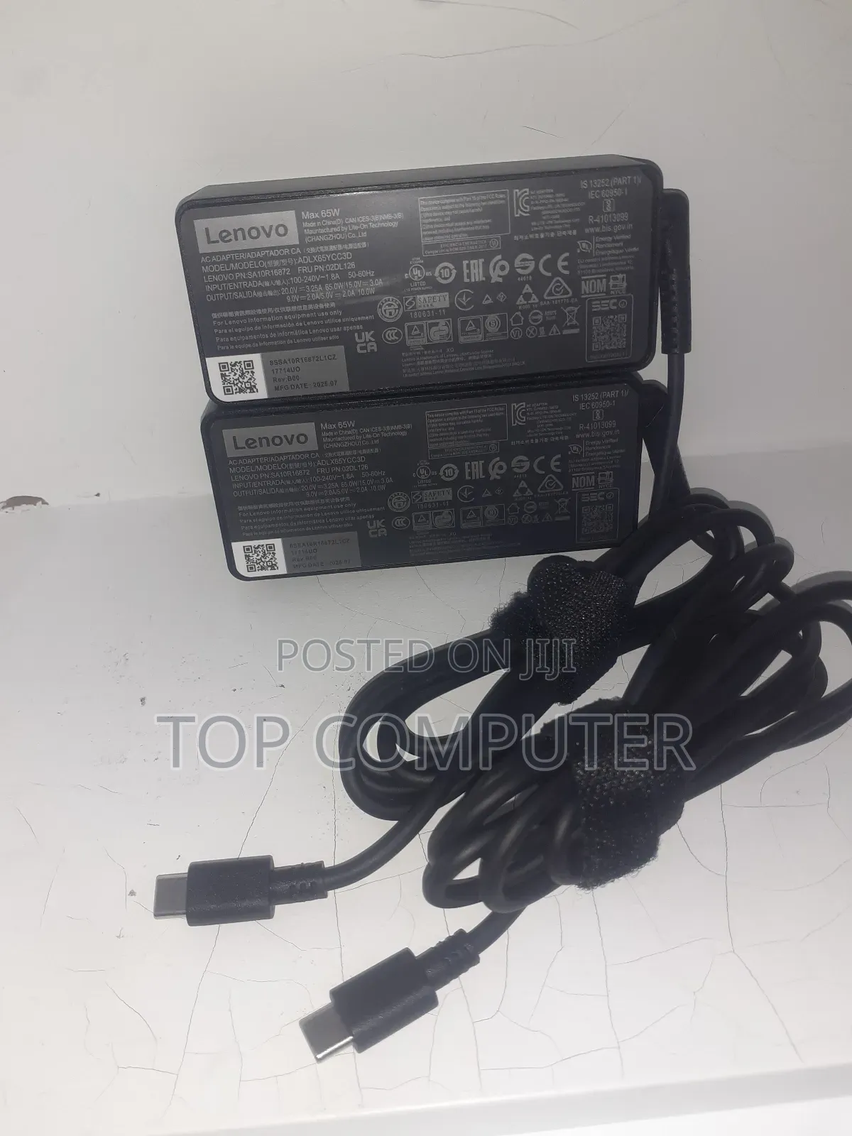Lenovo Type C 65w Charger