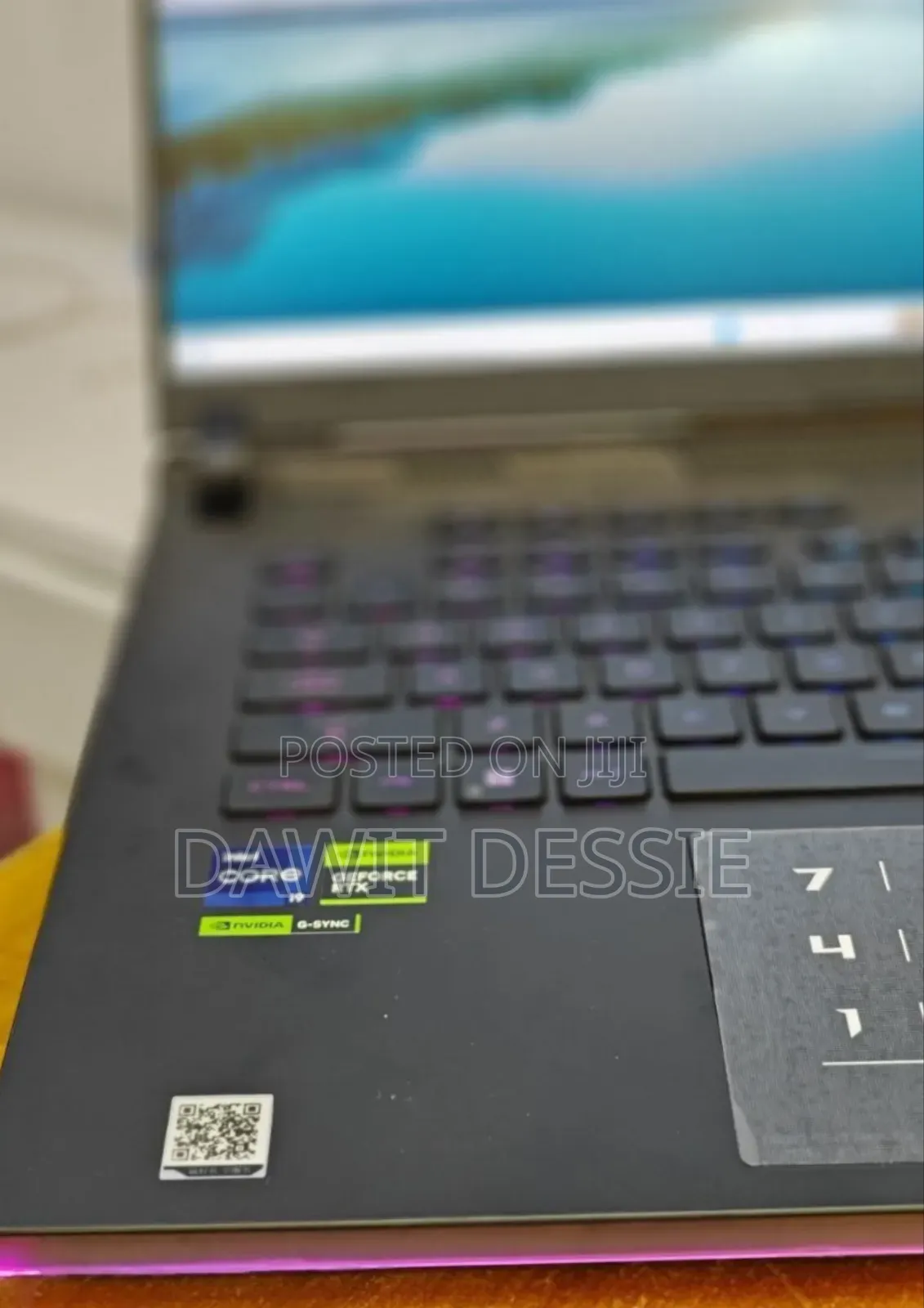New Laptop Asus 16GB Intel Core I9 SSD 1T