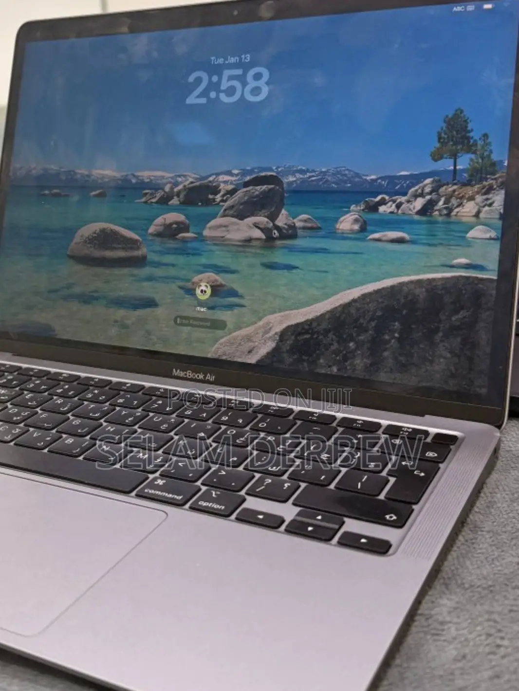 New Laptop Apple MacBook Air 2020 M1 8GB Apple M1 SSD 256GB