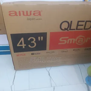 Aiwa Smart Qled Tv 43 Inch Andraid Framless Tv 2025 Model