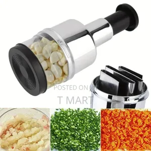 Manual Press-down Garlic And Vegetable Chopper