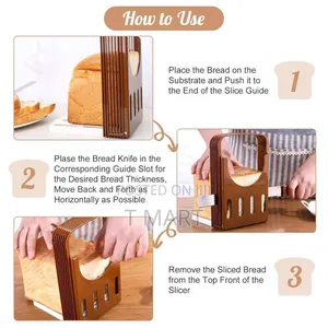 Foldable Bread Slicer Cutter