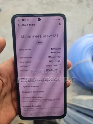 Samsung Galaxy A51 128 GB Blue