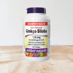 Webber Naturals Ginkgo Biloba 50:1 Extract,120mg 300 Softgels Price