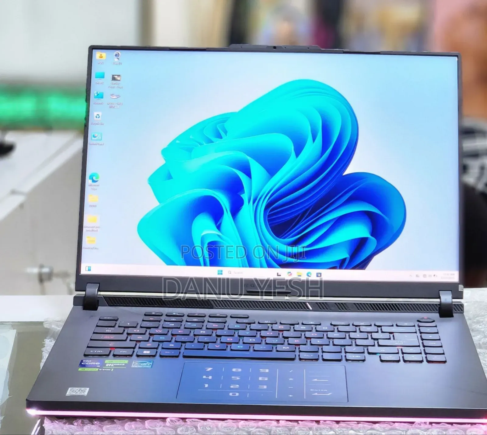 New Laptop Asus ROG Strix G16 G614 32GB Intel Core I9 SSD 1T