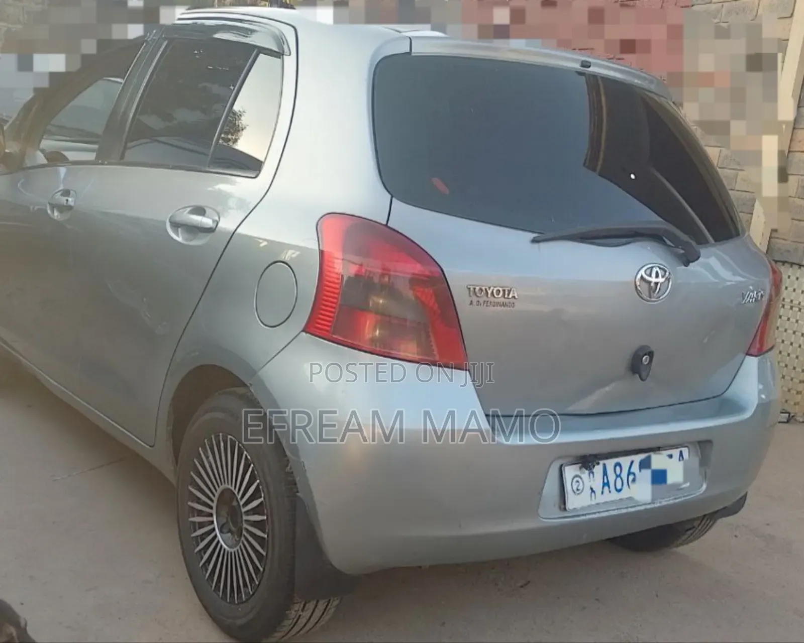 Toyota Yaris 2007 Gray