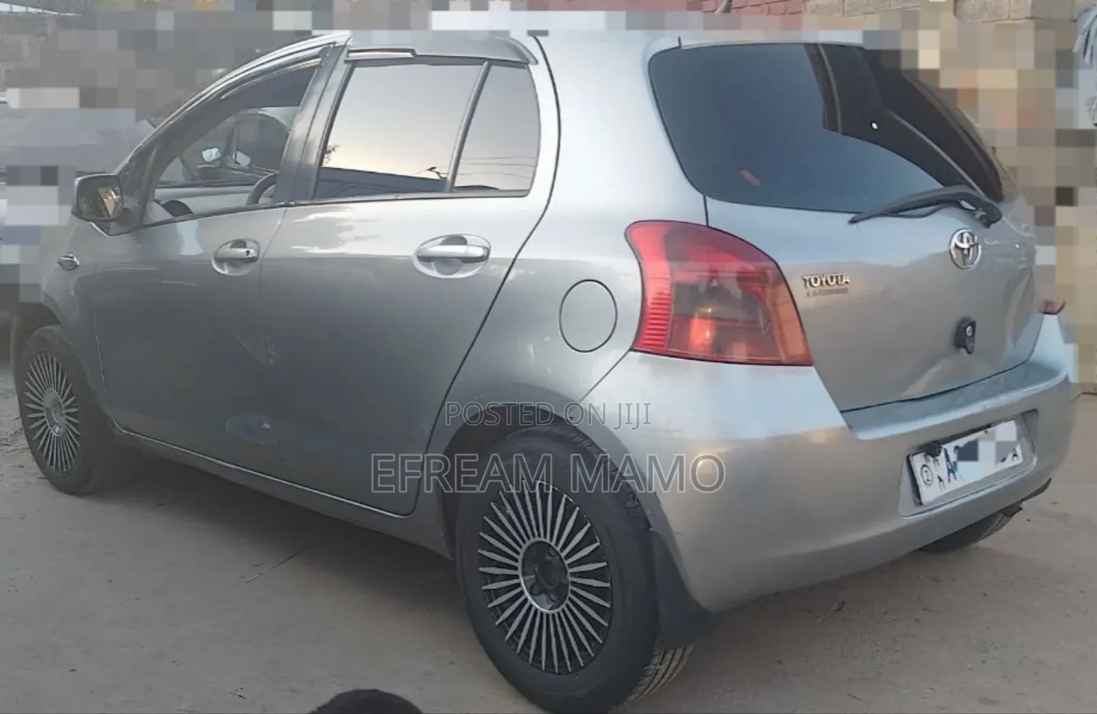 Toyota Yaris 2007 Gray