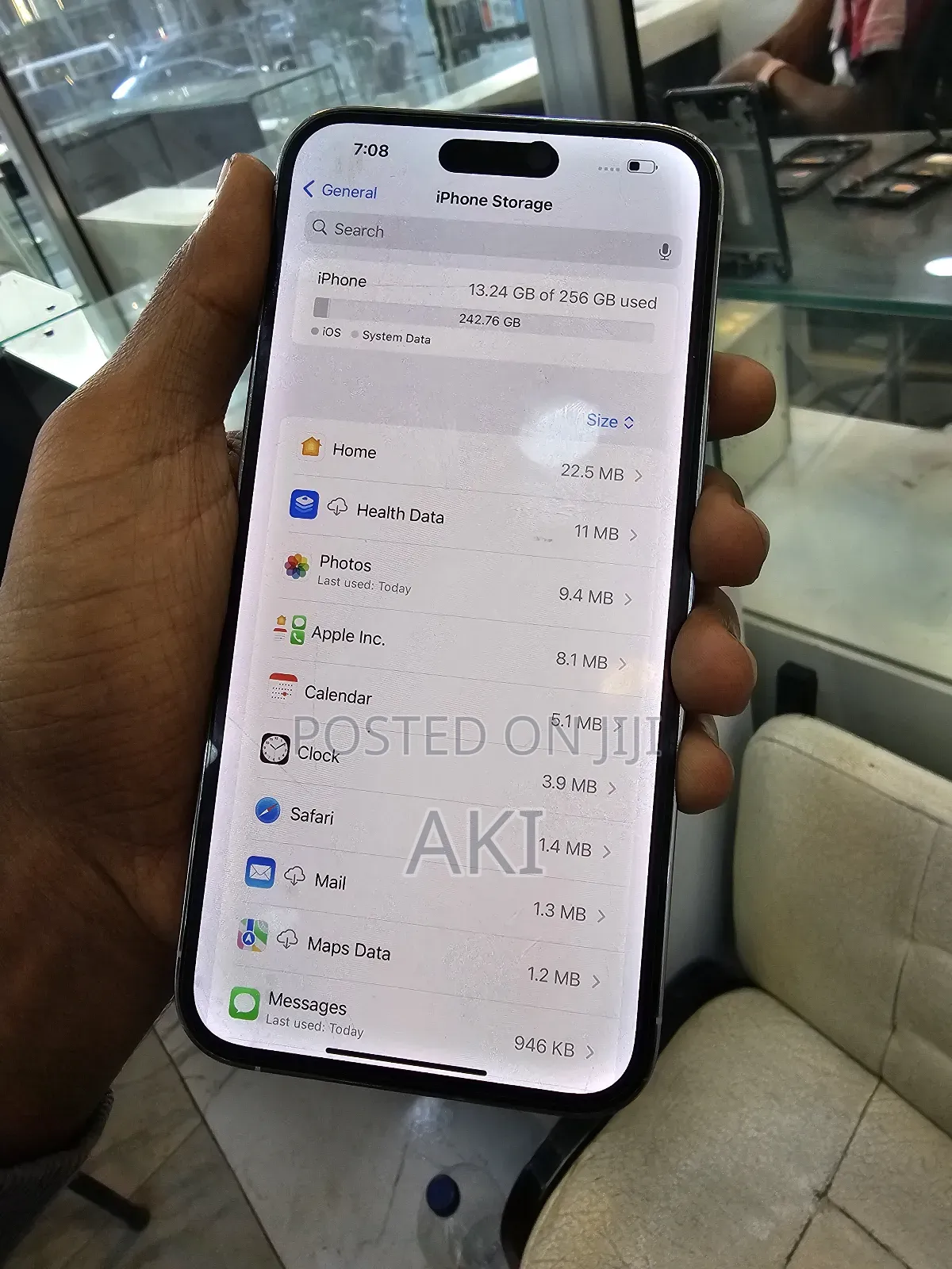 Apple iPhone 14 Pro Max 256 GB Silver