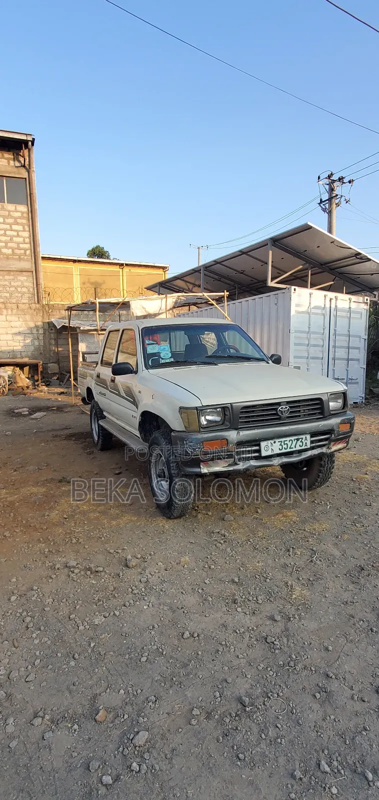 Toyota Hilux 1996 White