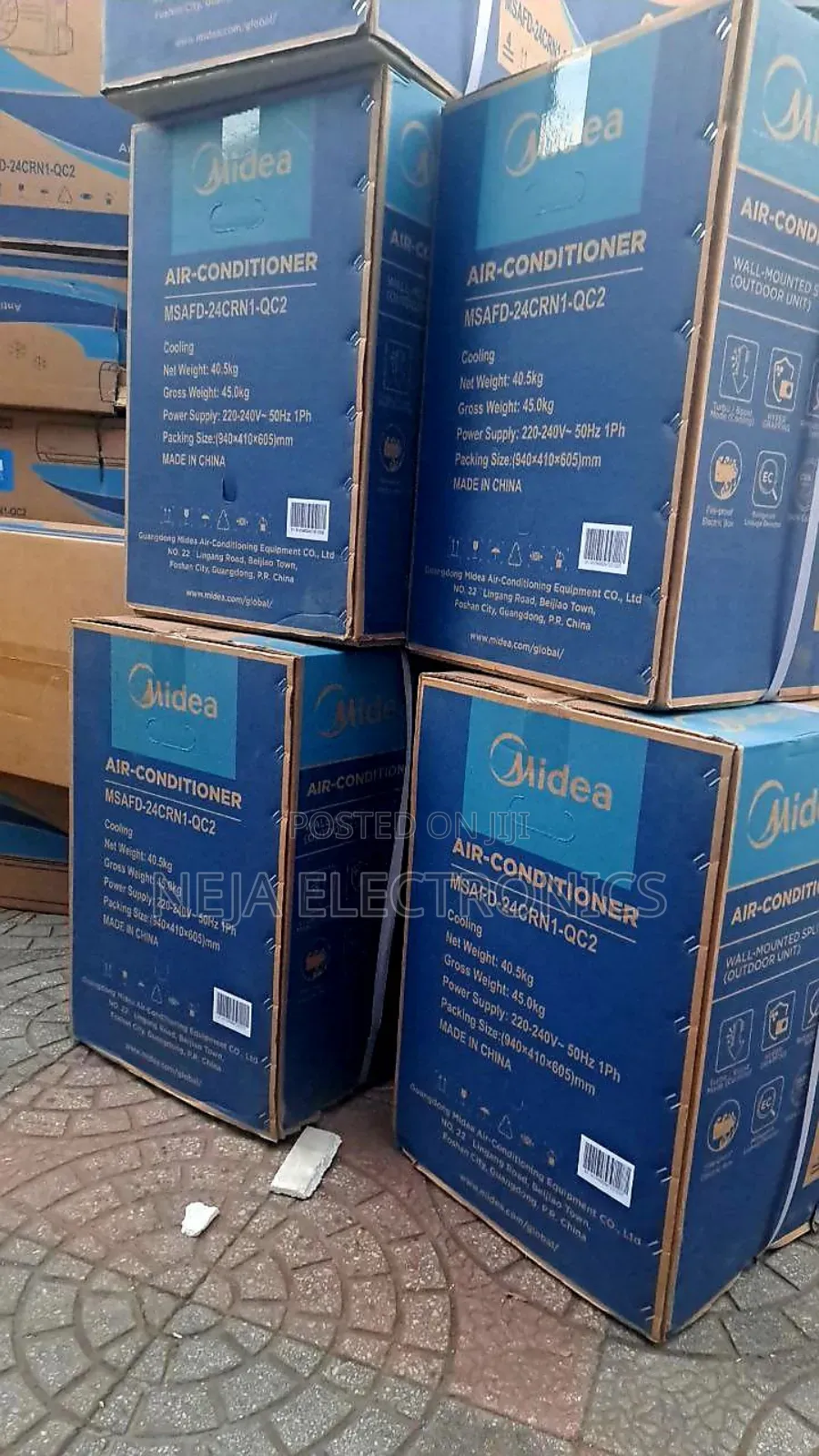 Midea Air Conditioners 24000btu Deliver