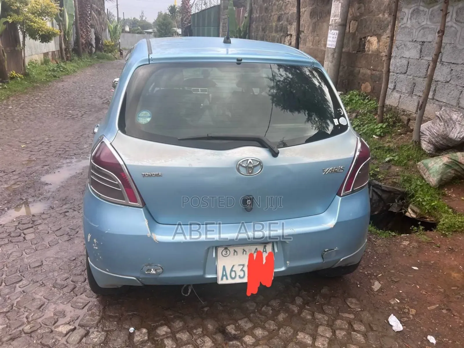 Toyota Yaris 2007 Blue