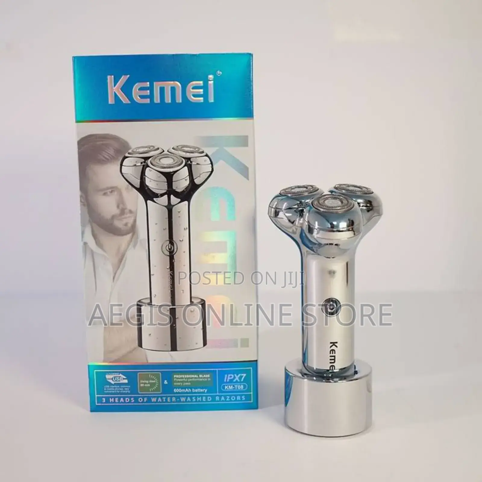 Km-T08 Electric Rotary Shaver