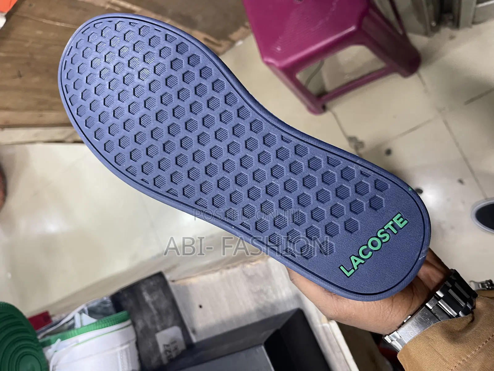 Lacoste Men's Shoe Sky Blue