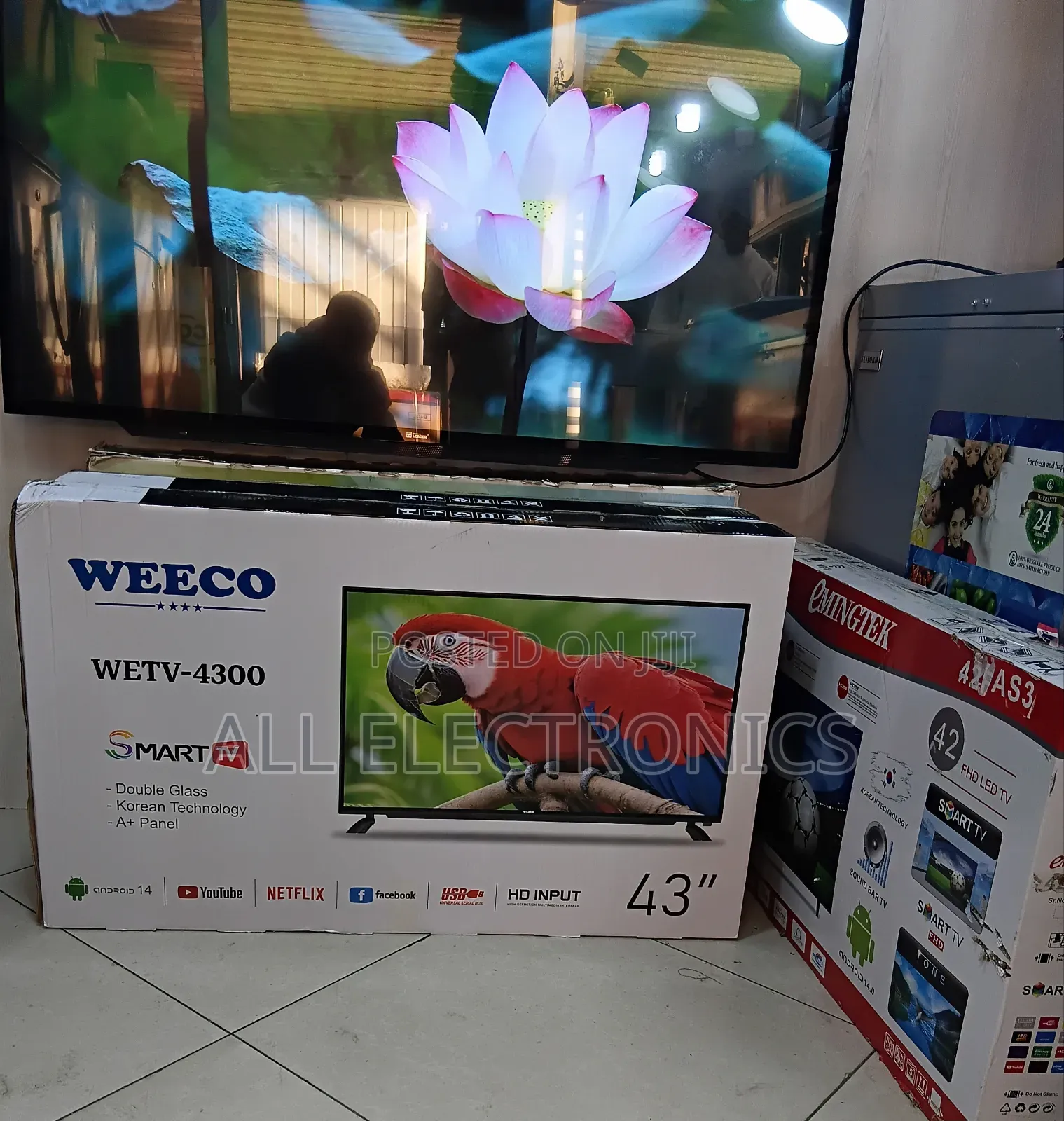 Weeco 43 Inch Android 14.Tv