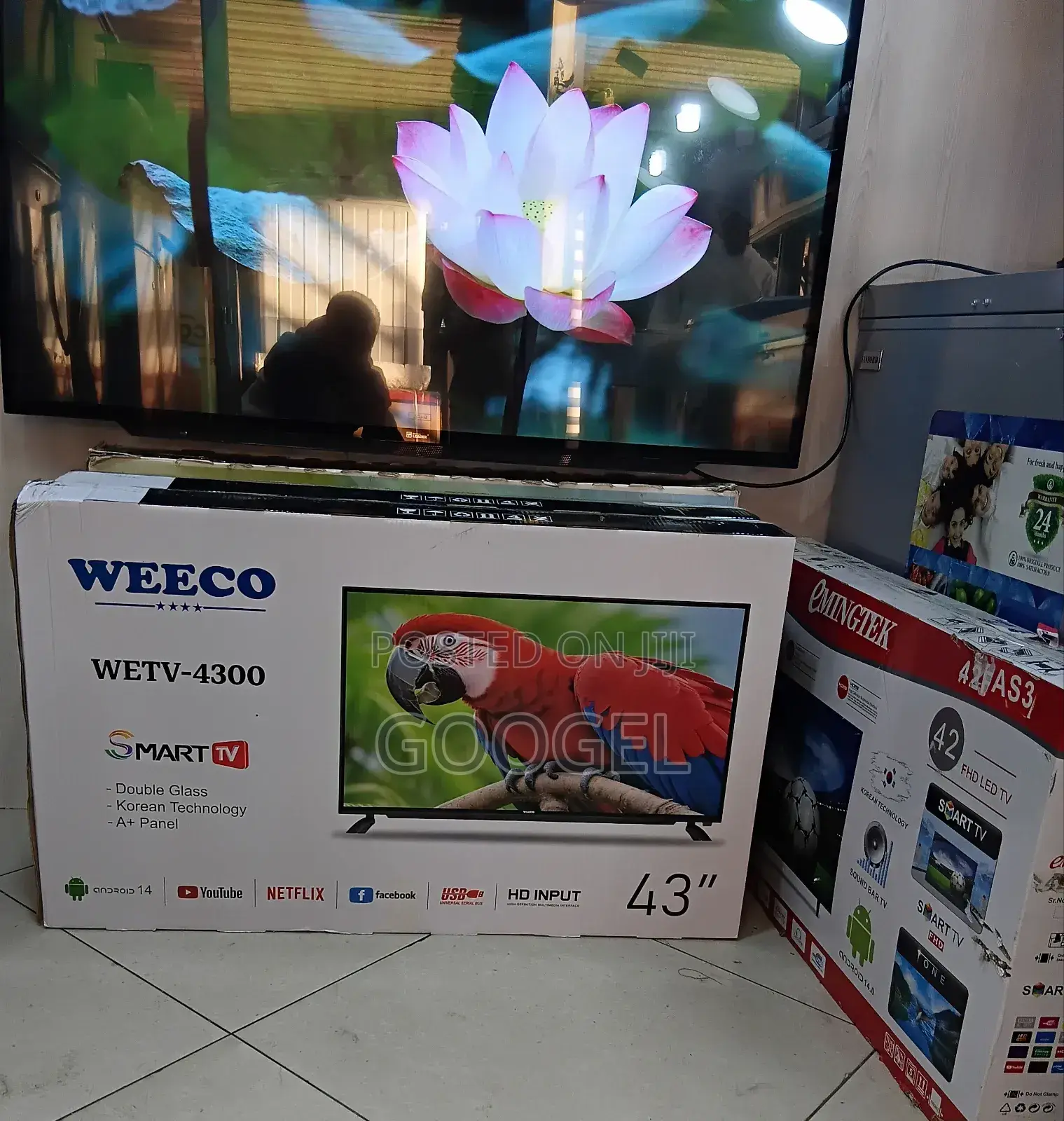 Weeco 43 Inch Android 14.Tv