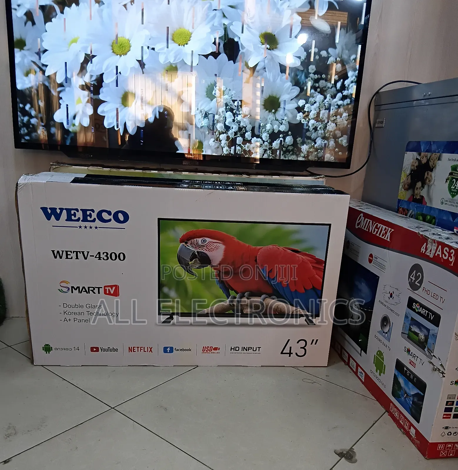 Weeco 43 Inch Android 14.Tv