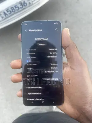 Samsung Galaxy S22 5G 128 GB Black