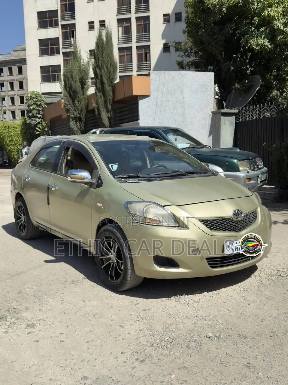 Toyota Belta 2007 Yellow