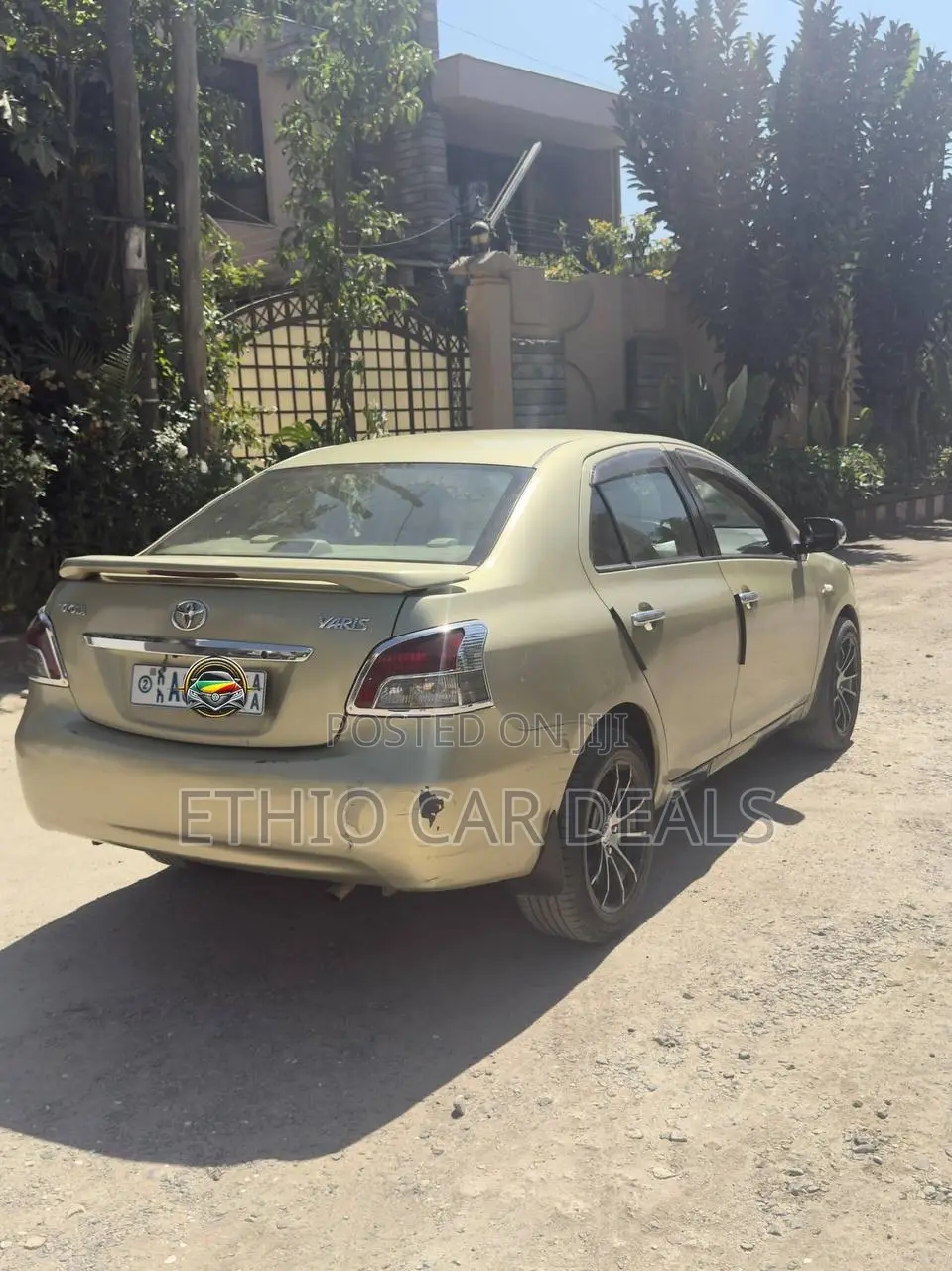 Toyota Belta 2007 Yellow