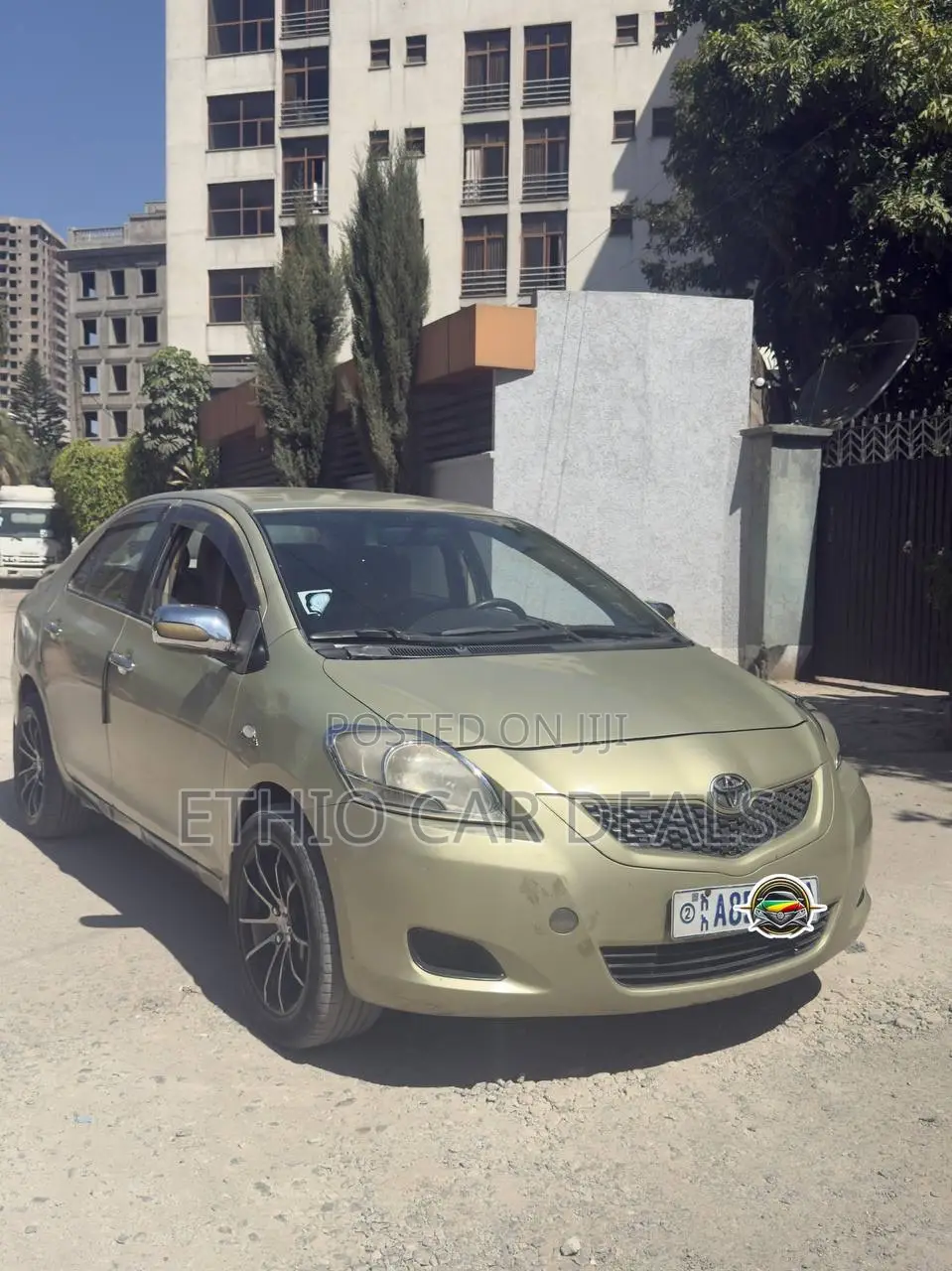 Toyota Belta 2007 Yellow