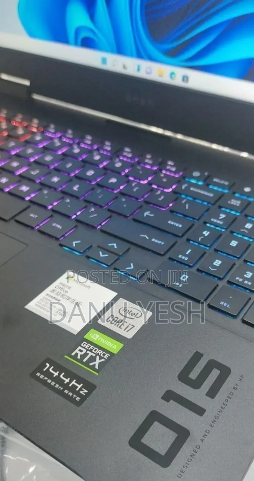 New Laptop HP Omen 15 16GB Intel Core I7 SSD 512GB